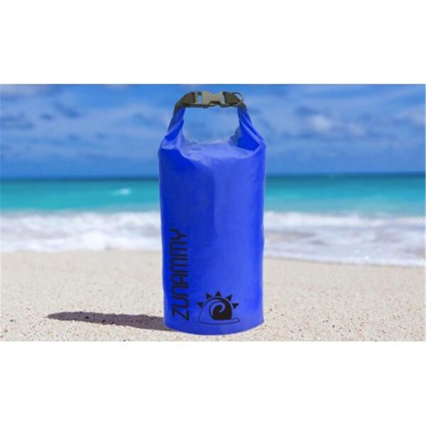Zunammy Zunammy ZWB2000BL-20LT 20 Liters Waterproof Roll Top Dry Bag; Floating Duffle Dry Gear Bag with Adjustable Shoulder Straps - Blue ZWB2000BL-20LT - main